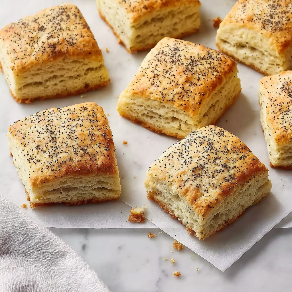 Lemon Poppy Seed Biscuits Recipe - Recipe Image