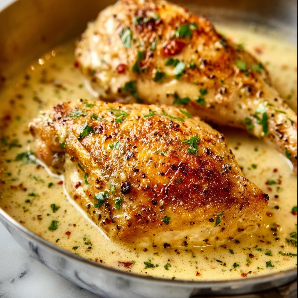 Creamy Parmesan Chicken Recipe - Recipe Image