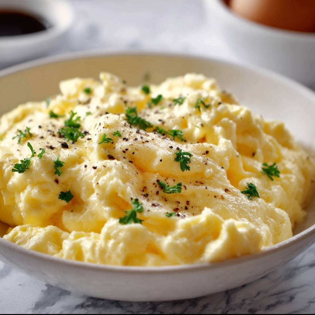 French-Style Scrambled Eggs Recipe - Recipe Image