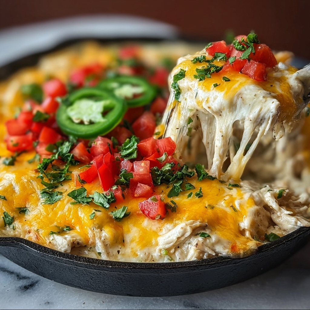 White Chicken Enchilada Skillet Recipe - Recipe Image