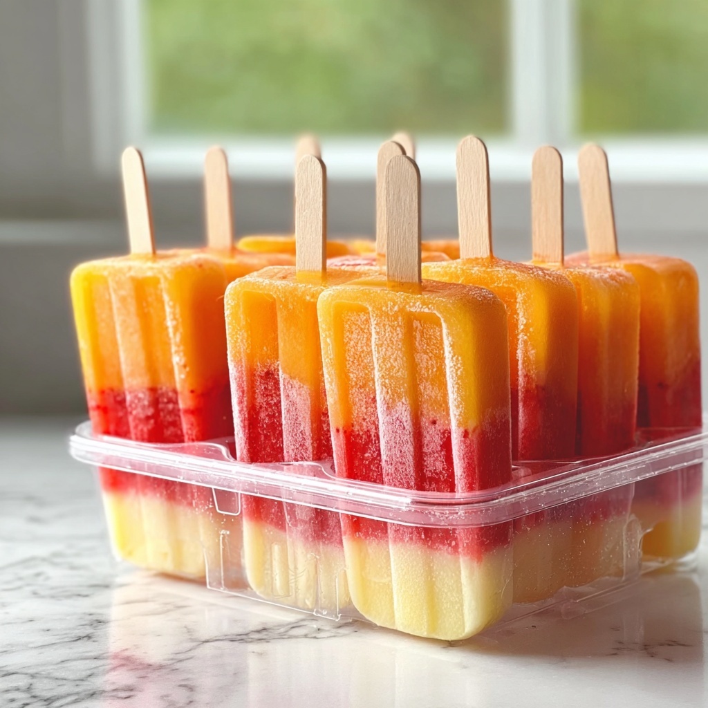 Fruit Popsicles: A Refreshing and Healthy Treat for All Ages Recipe - Recipe Image