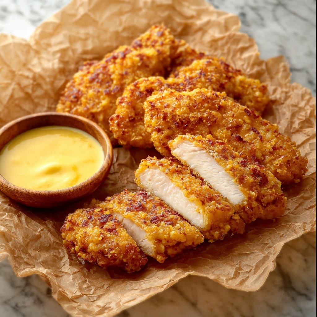 Mustard Chicken Tenders Recipe - Recipe Image