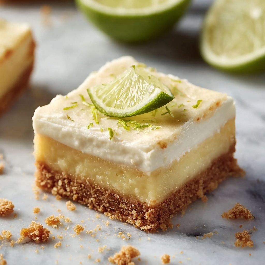 Easy Key Lime Pie Bars Recipe - Recipe Image