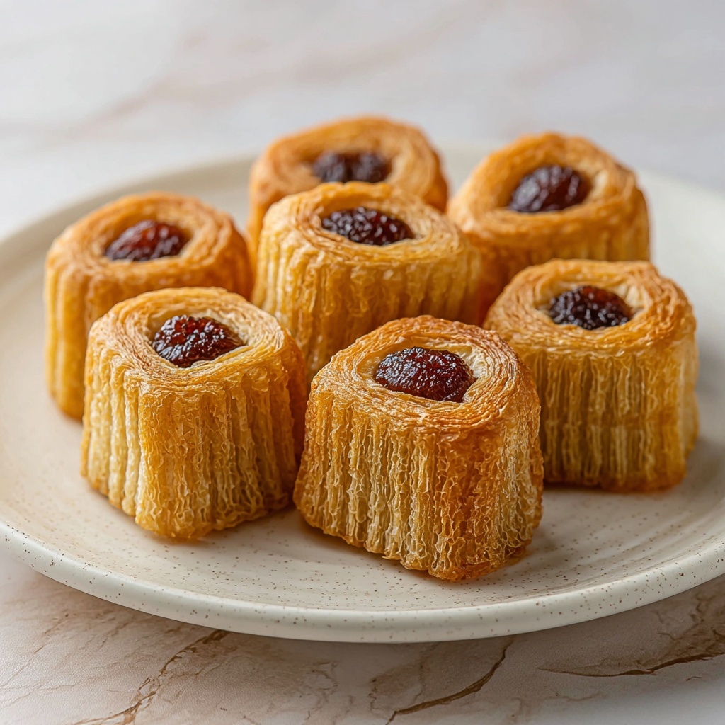 Wafer Rolls with Raisins Recipe - Recipe Image