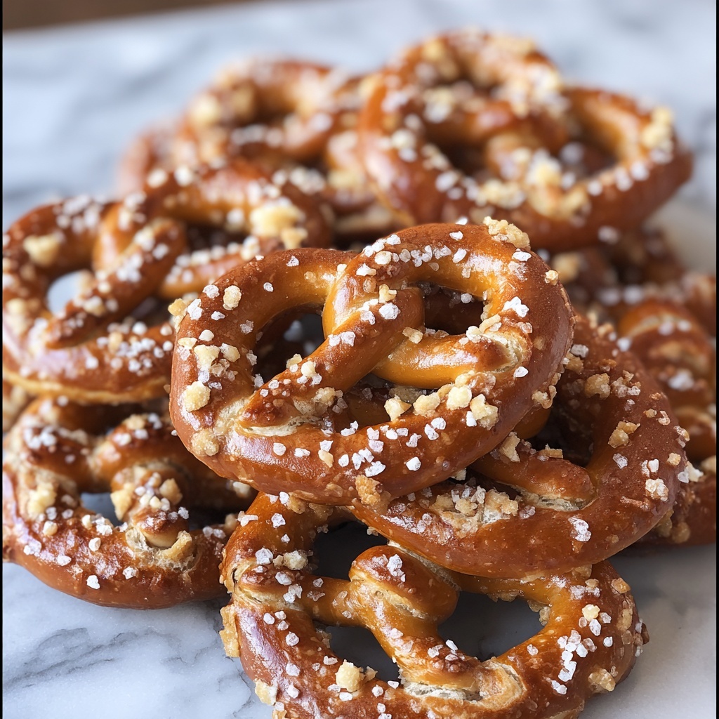 Butter Toffee Pretzels Recipe - Recipe Image
