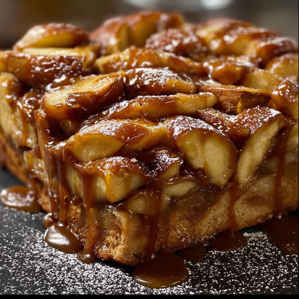 Cinnamon Swirl Apple Fritter Bread Recipe - Recipe Image