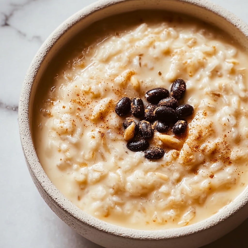 Creamy Rice Pudding with Vanilla and Nutmeg Recipe - Recipe Image