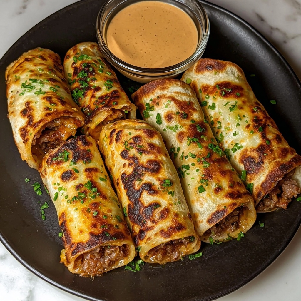 Irresistible Keto Philly Cheesesteak Roll Ups Recipe - Recipe Image