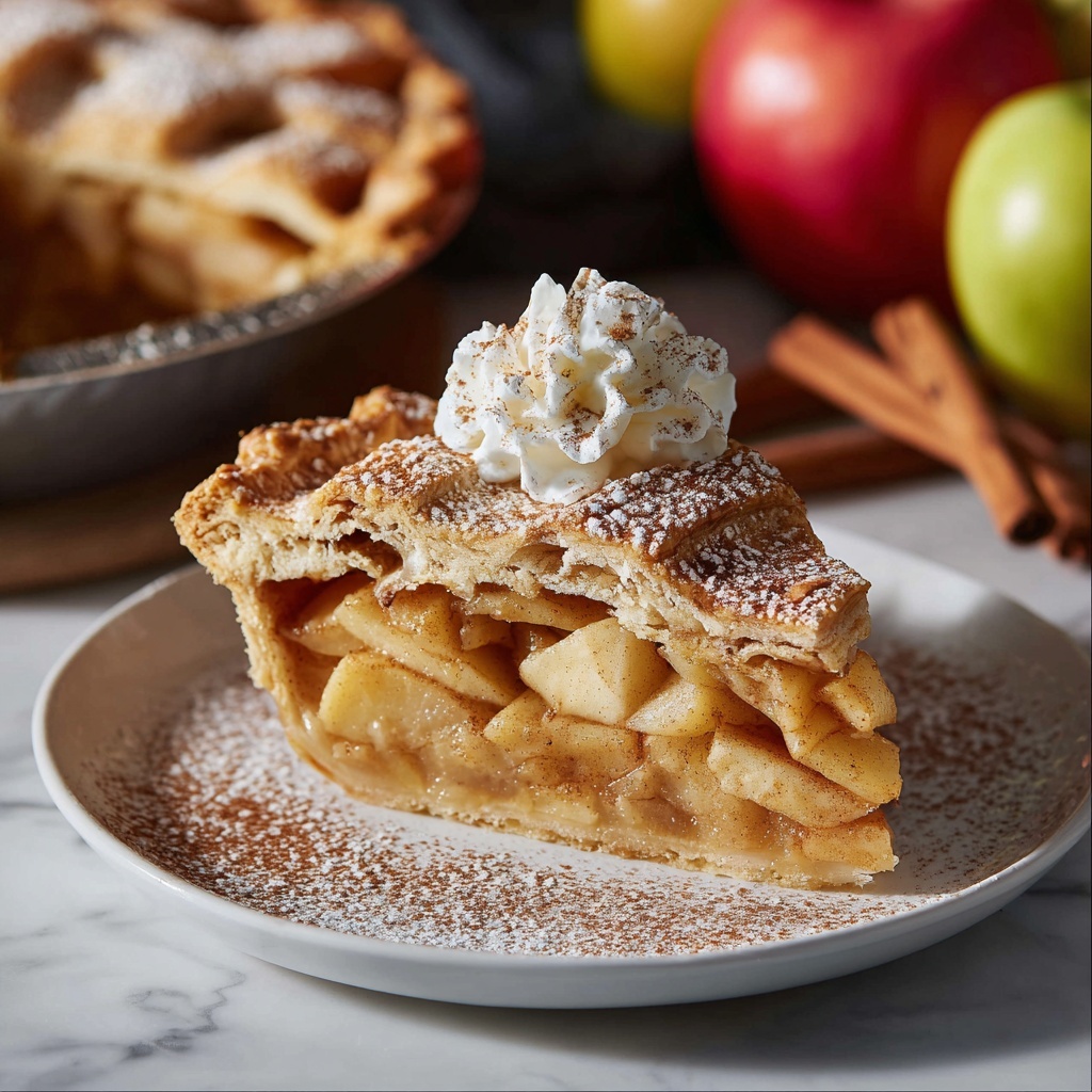 German Apple Pie Recipe - Recipe Image