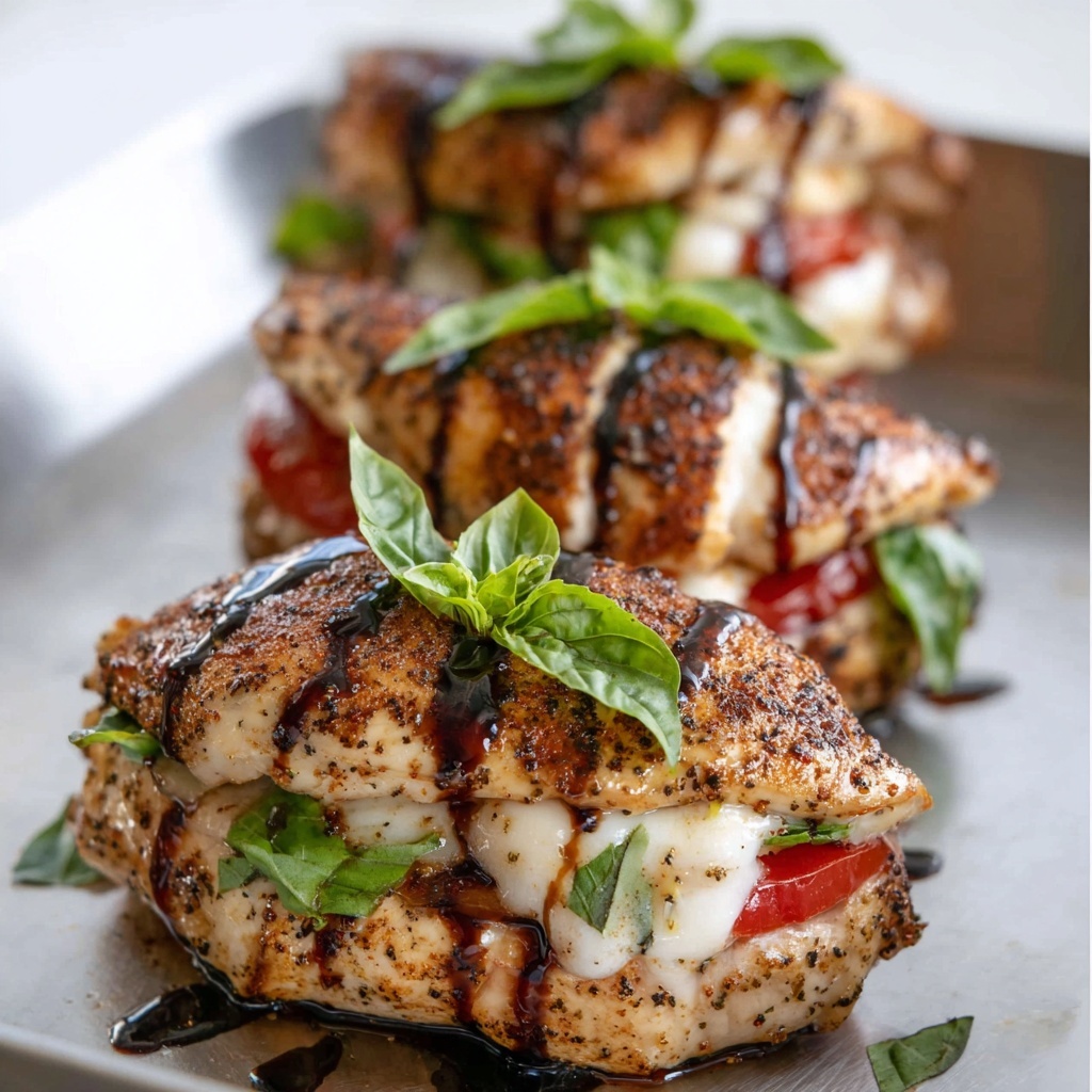 Caprese Stuffed Chicken Breast Recipe - Recipe Image