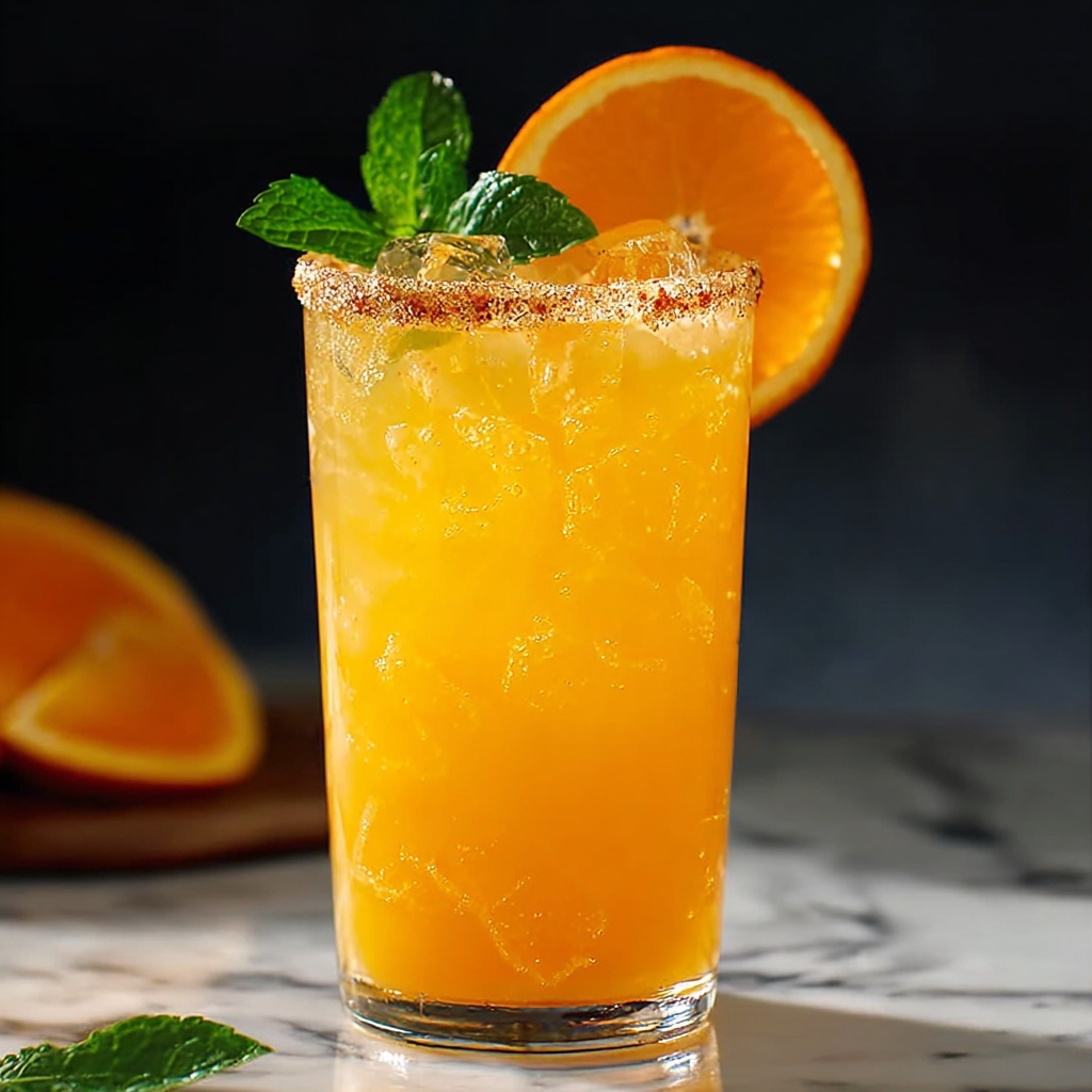 Golden Hour Peach Lemonade Recipe - Recipe Image