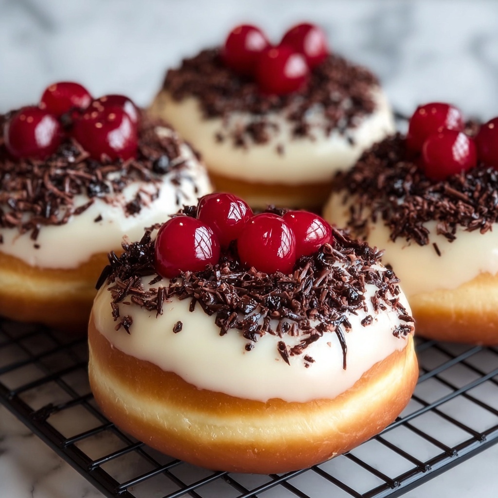 Black Forest Doughnuts Recipe - Recipe Image