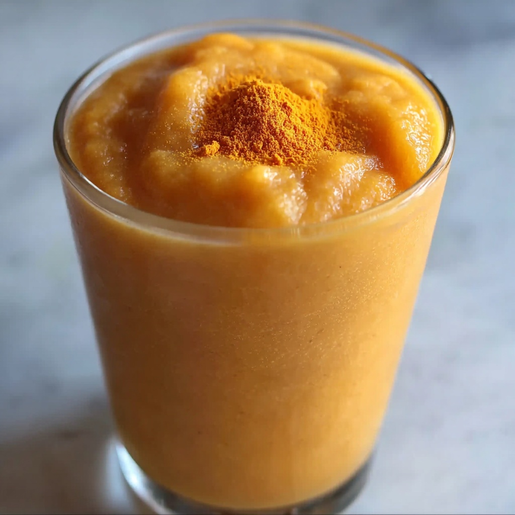 Sweet Potato & Peanut Butter Dog Smoothie Recipe - Recipe Image