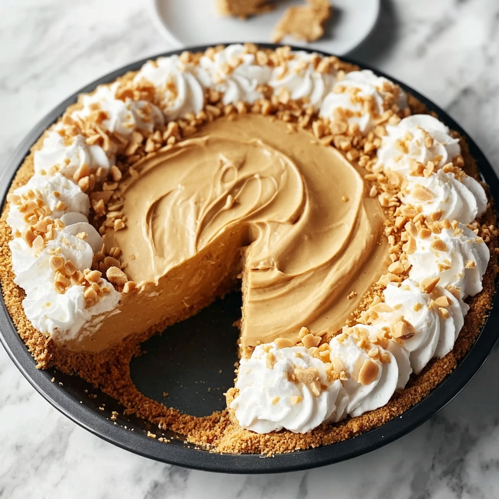 The Best Easy Peanut Butter Pie Recipe - Recipe Image