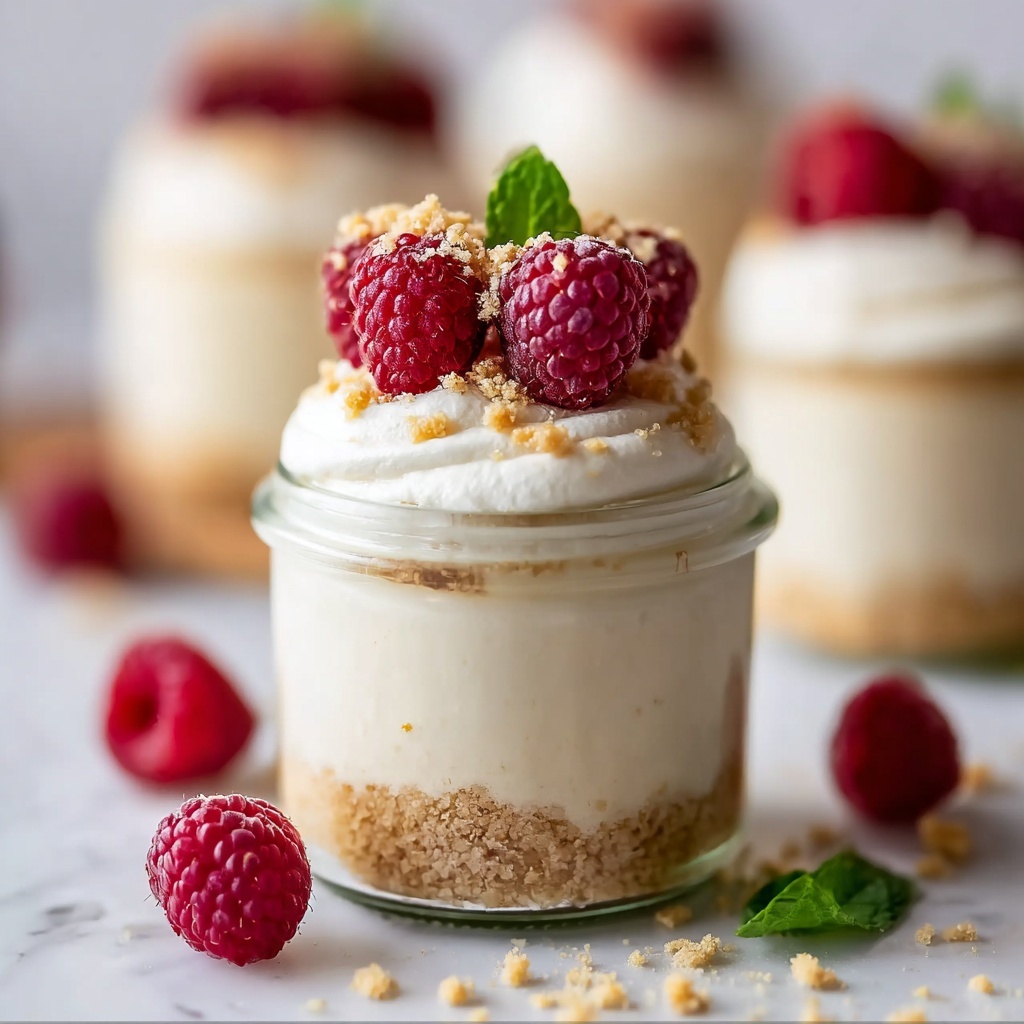 High-Protein Cheesecake Jars Recipe - Recipe Image