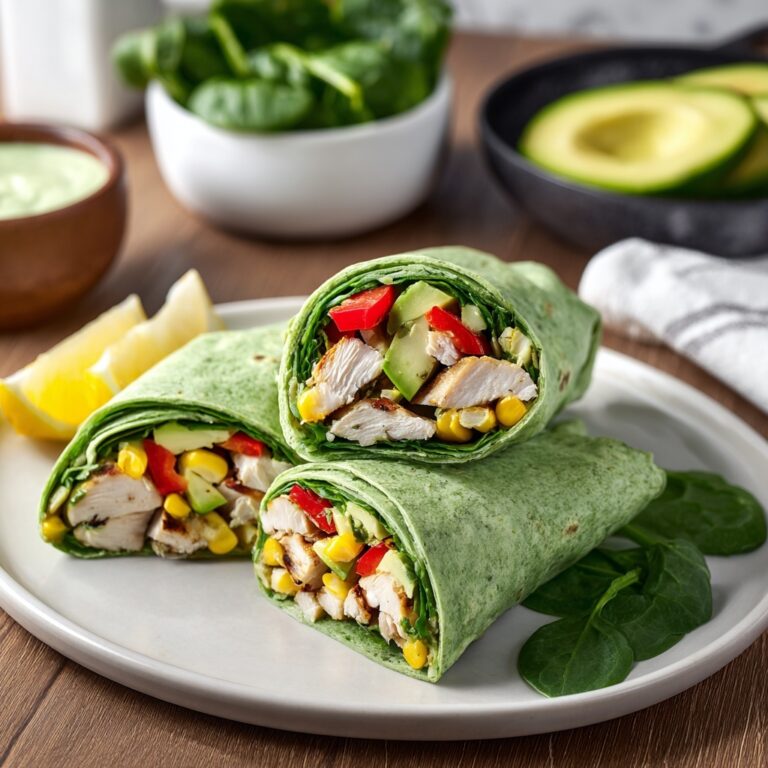 Grilled Chicken Wraps with Avocado Recipe