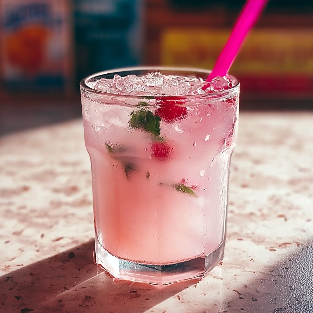 Aldi DIY Pink Drink Recipe - Recipe Image