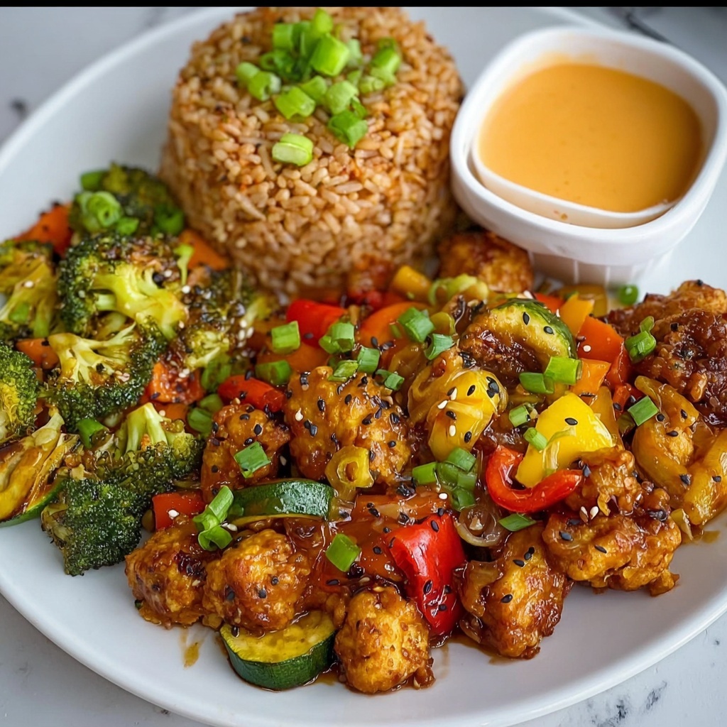 Hibachi Chicken & Veggies with Fried Rice Recipe - Recipe Image