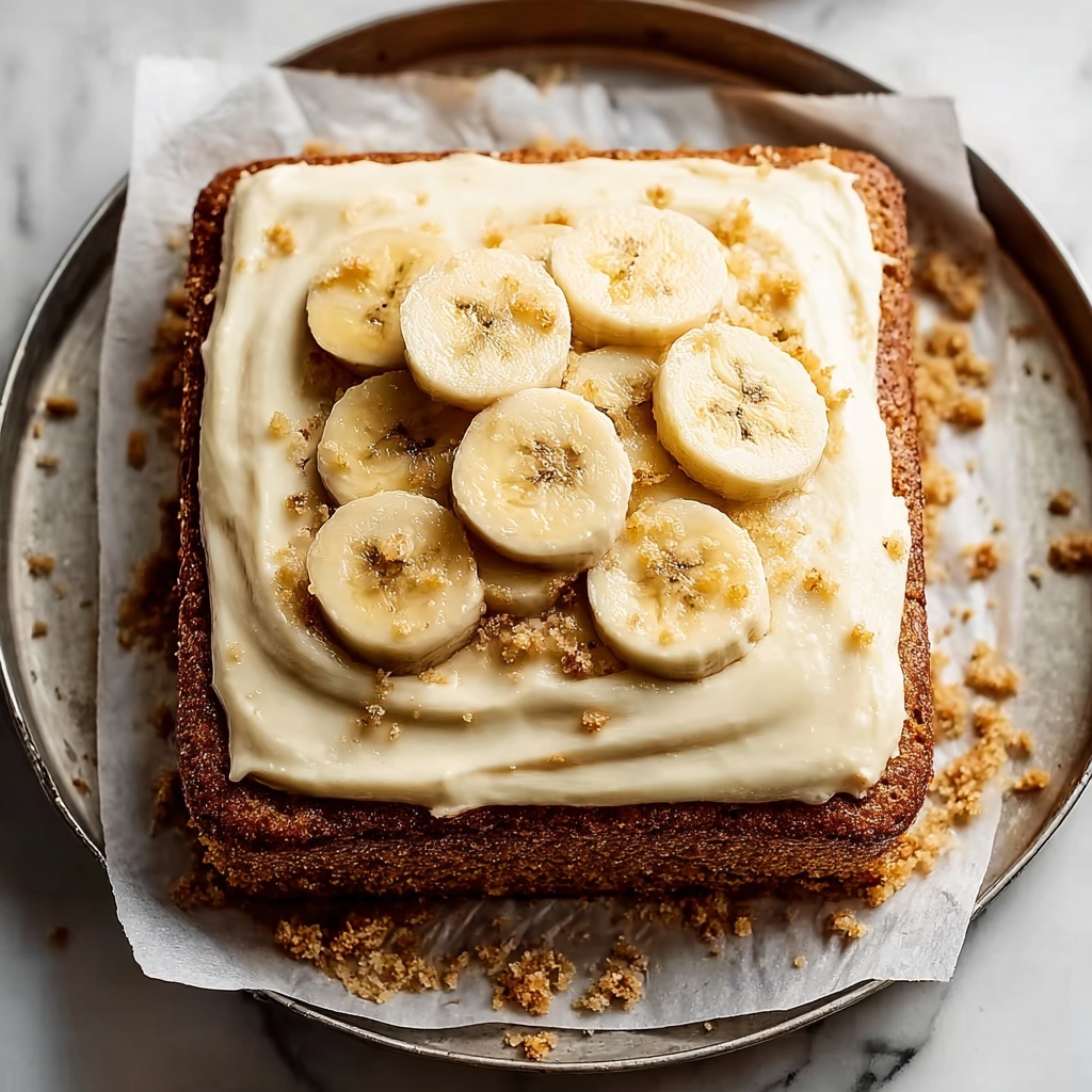 Banana Cake with Cream Cheese Frosting Recipe - Recipe Image