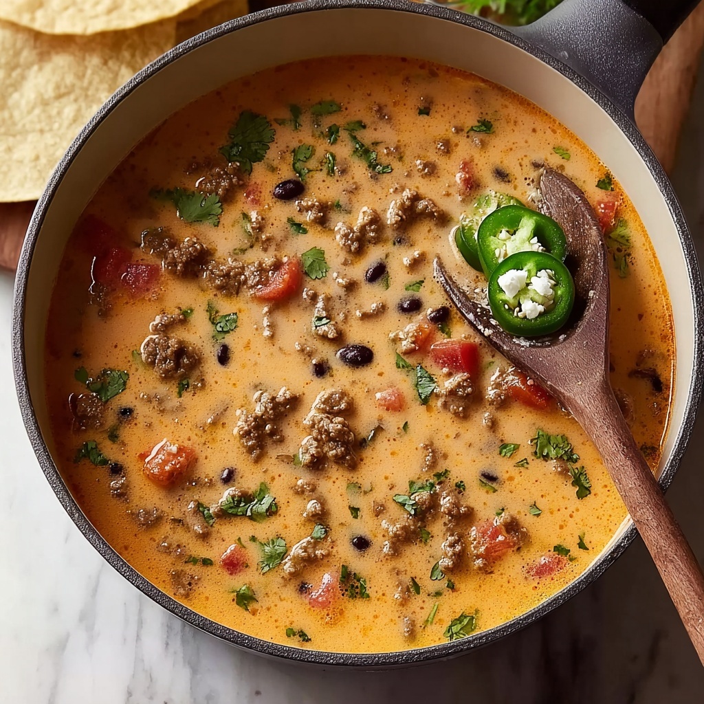 Spicy Cowboy Queso Recipe - Recipe Image