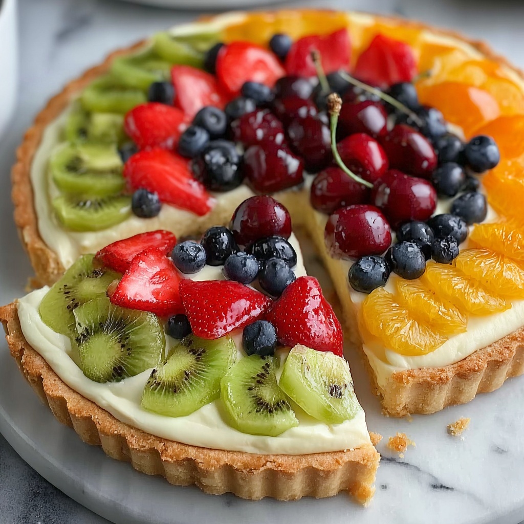 Sugar Cookie Fruit Pizza Recipe - Recipe Image