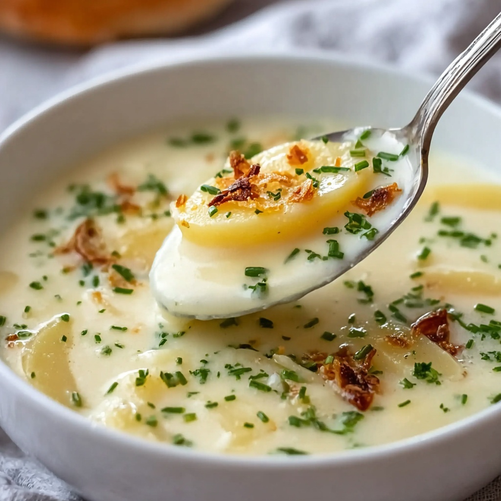 Creamy Potato Soup Recipe - Recipe Image