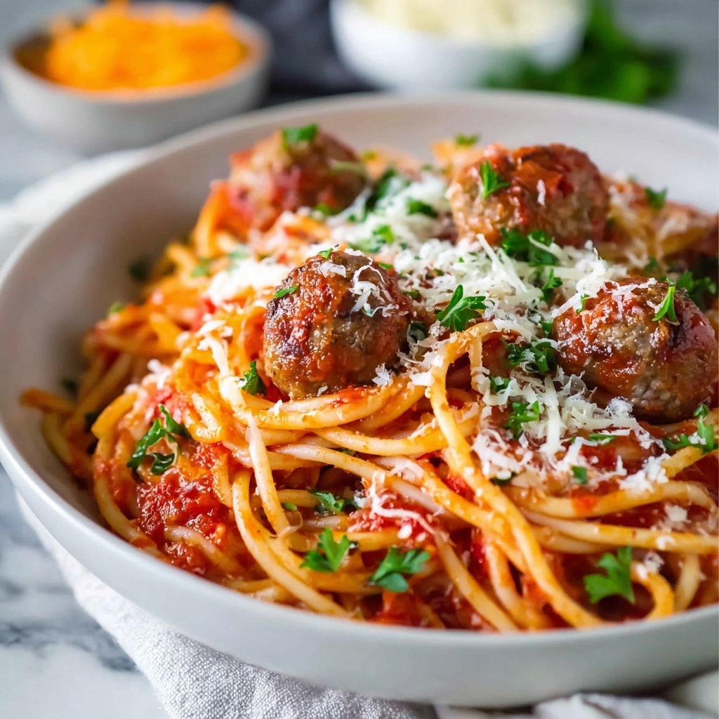 Instant Pot Spaghetti and Meatballs Recipe - Recipe Image