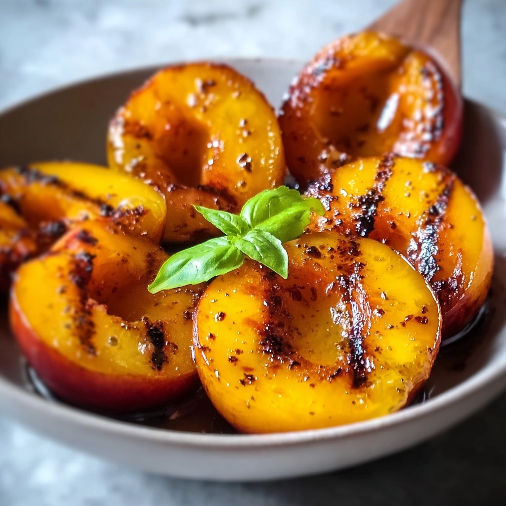 Pan-Fried Peaches Recipe - Recipe Image