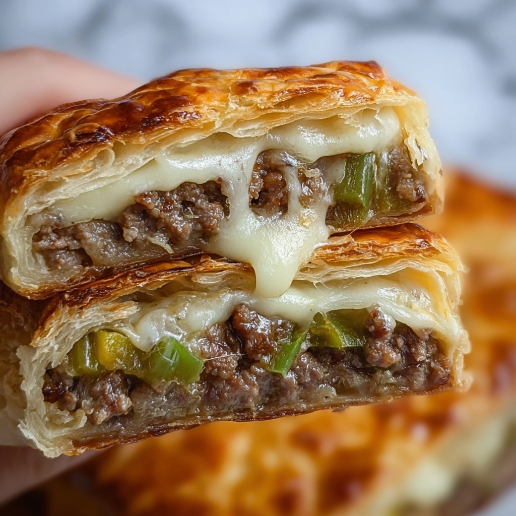 Cheesesteak Hot Pocket Recipe - Recipe Image