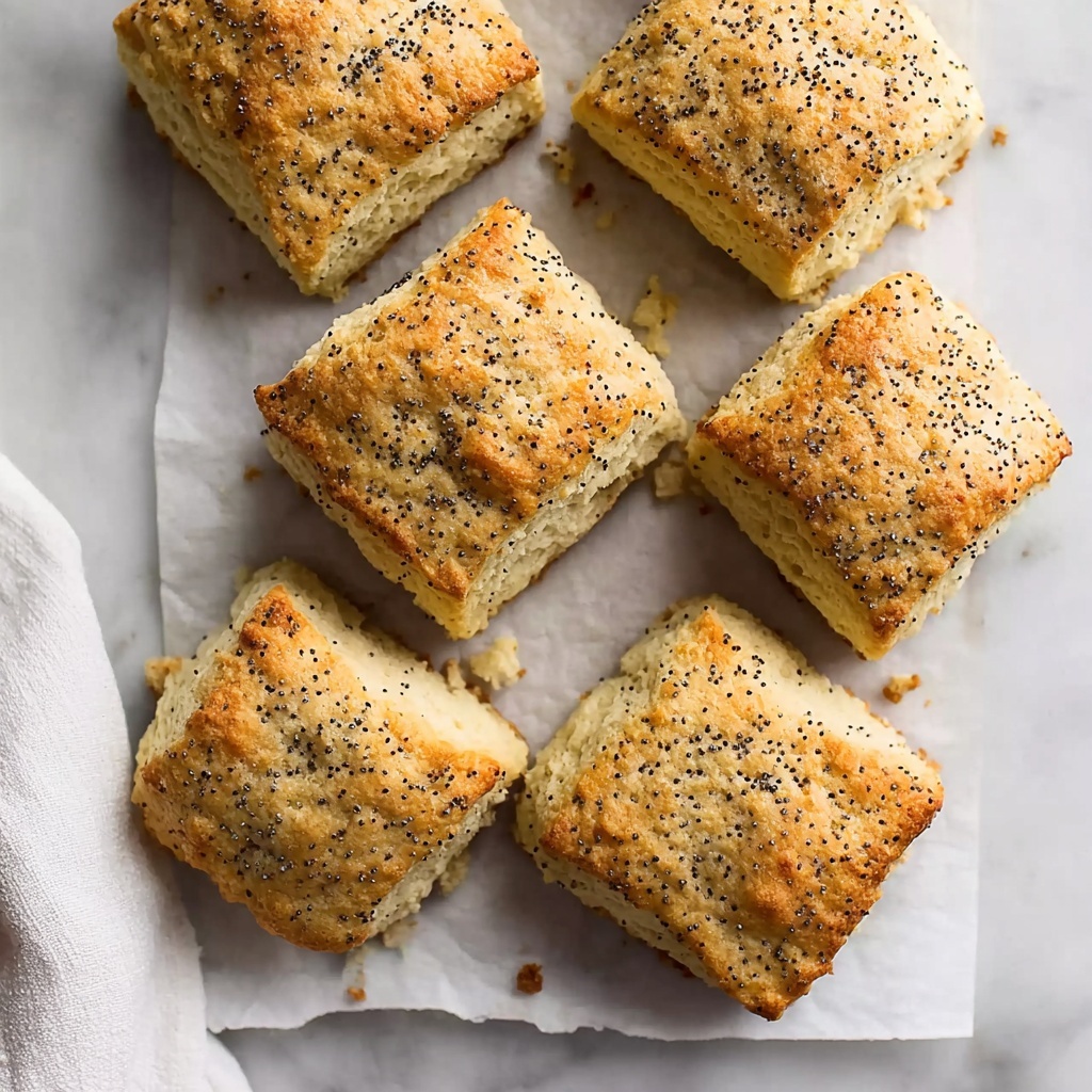 Lemon Poppy Seed Biscuits Recipe - Recipe Image