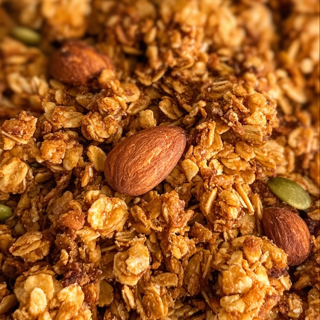 Pumpkin Oatmeal Granola Recipe - Recipe Image