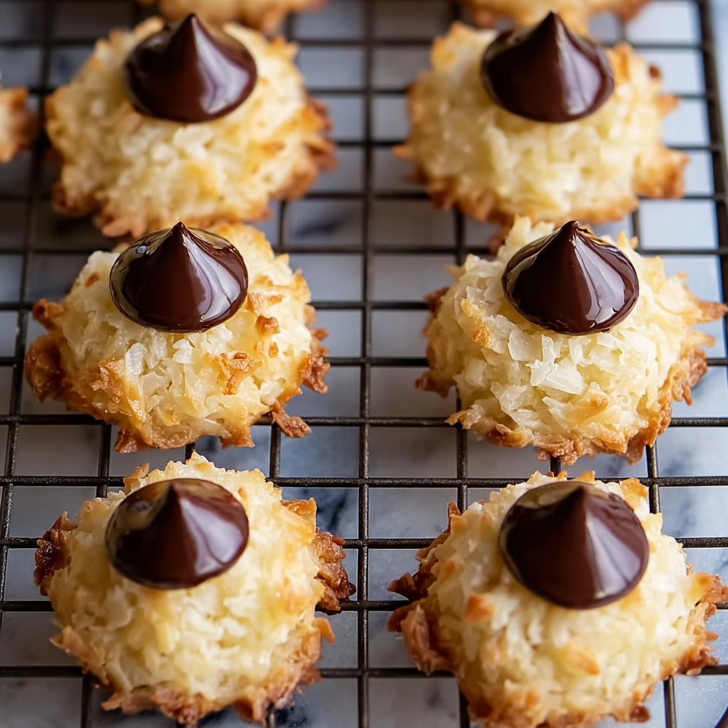 Coconut Blossom Cookies with Hershey Kisses Recipe - Recipe Image