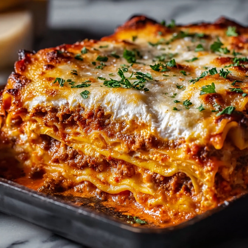 Buffalo Chicken Lasagna Recipe - Recipe Image