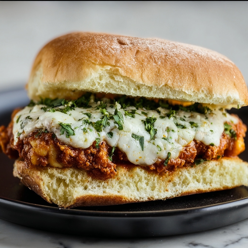 Chicken Parmesan Sandwiches Recipe - Recipe Image