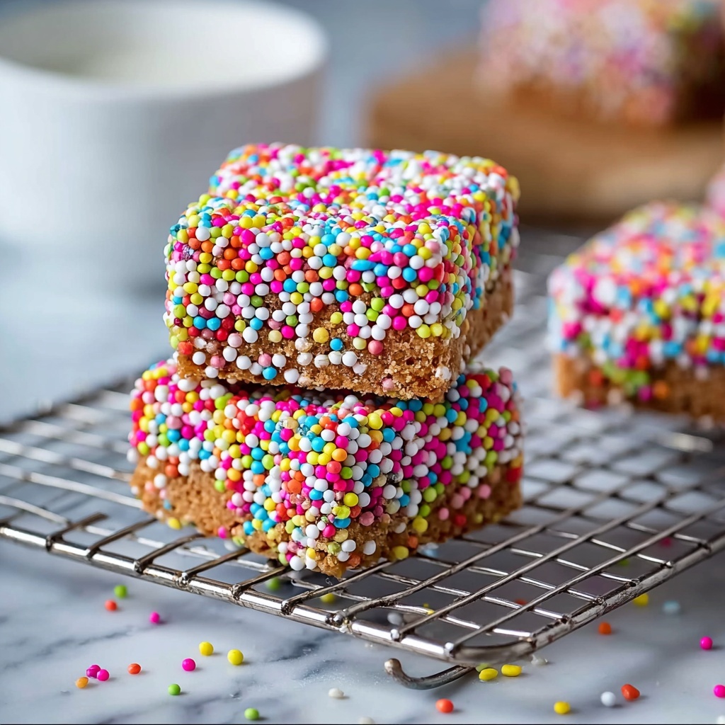 Fairy Bread Lamingtons Recipe - Recipe Image
