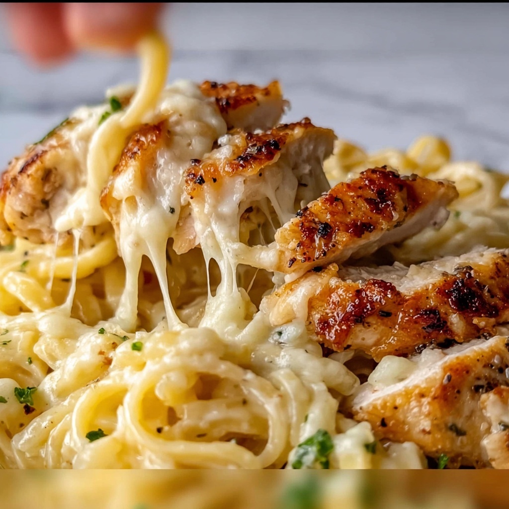 Garlic Parmesan Chicken Pasta Bake Recipe - Recipe Image