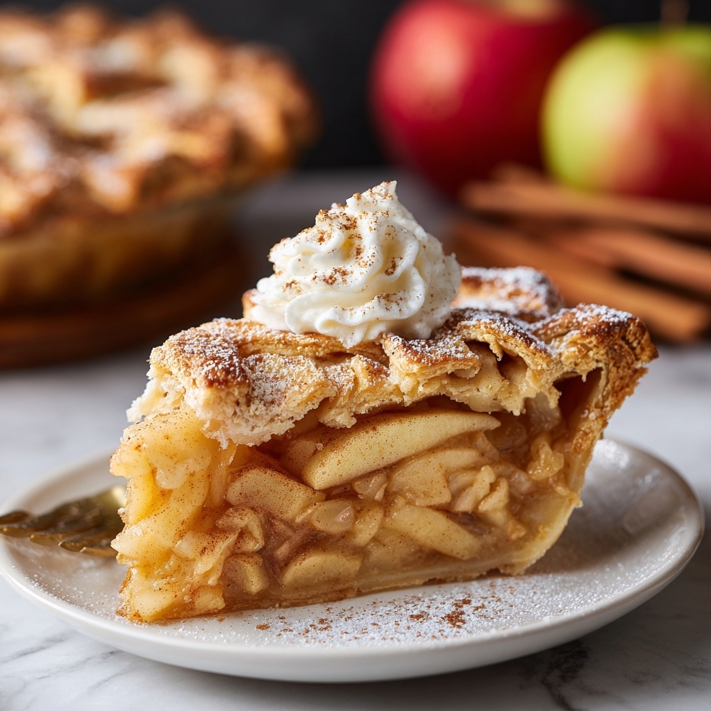 German Apple Pie Recipe - Recipe Image