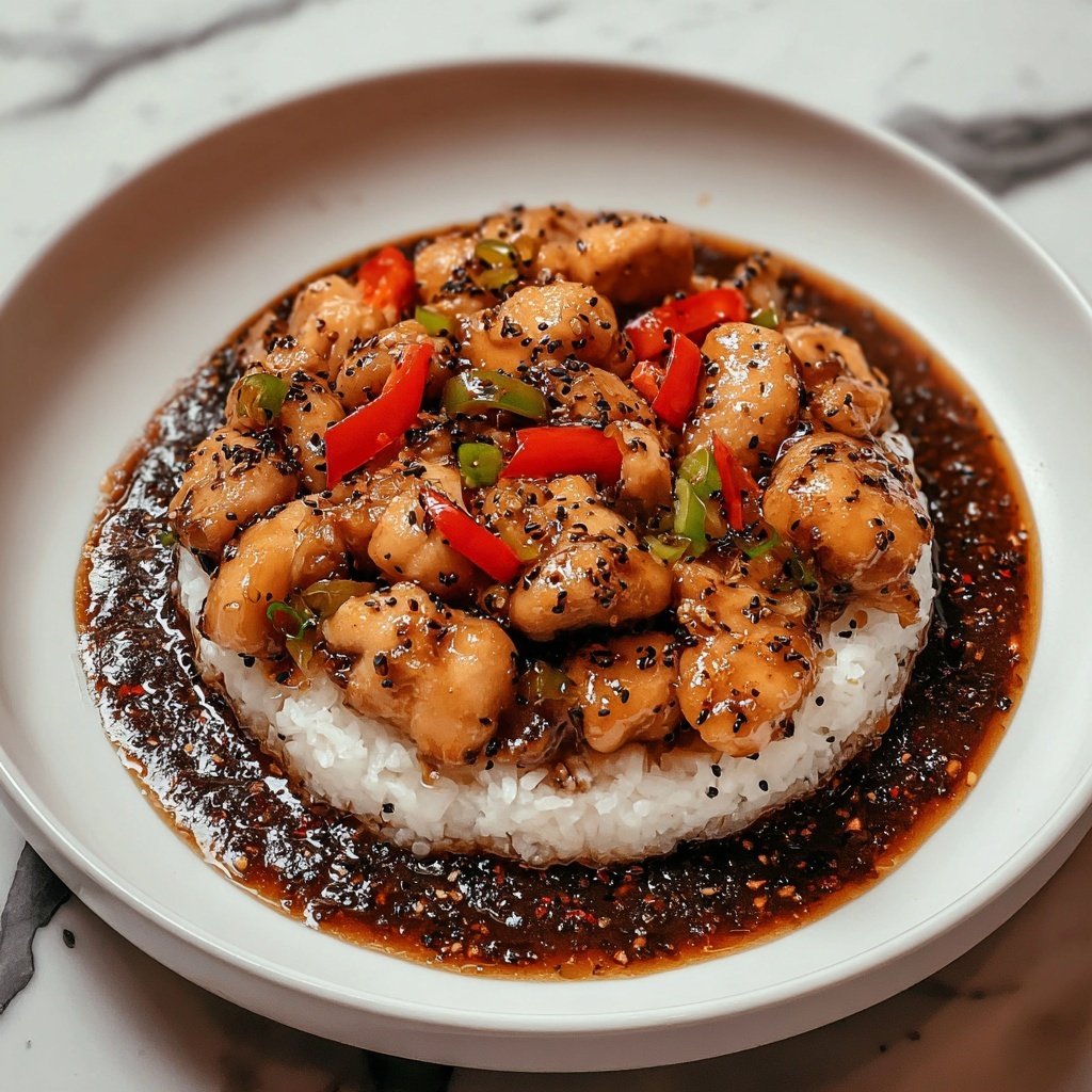 Black Pepper Chicken Recipe - Recipe Image