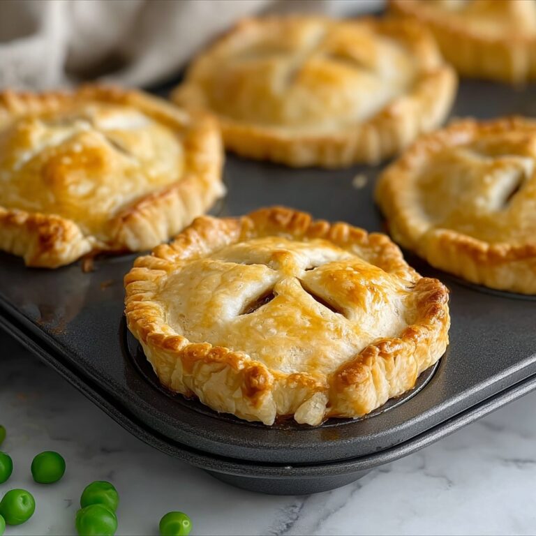 Muffin Tin Chicken Pot Pies Recipe