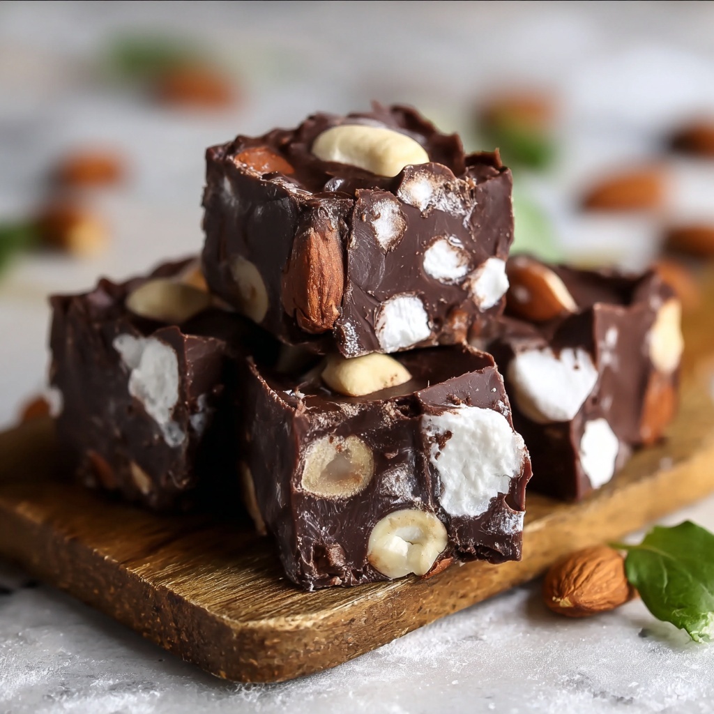 Rocky Road Candy Recipe - Recipe Image