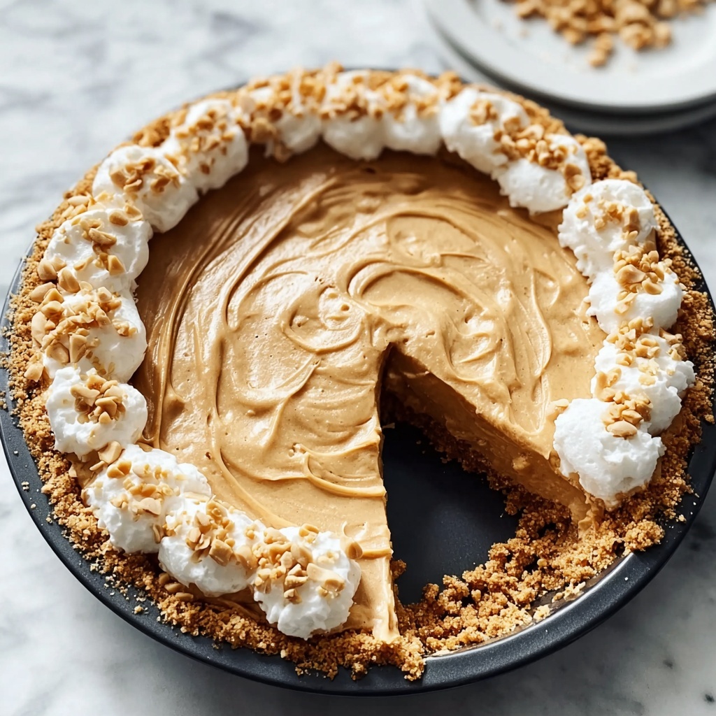 The Best Easy Peanut Butter Pie Recipe - Recipe Image