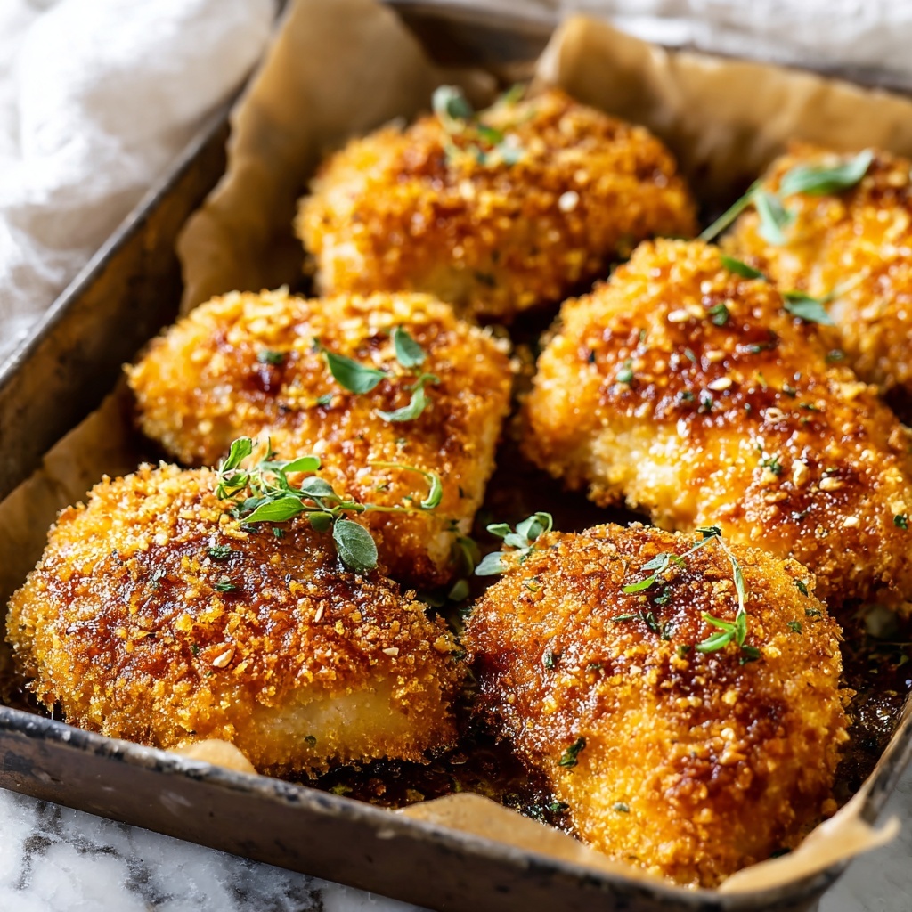 Baked Crunchy Maple Dijon Chicken Recipe - Recipe Image