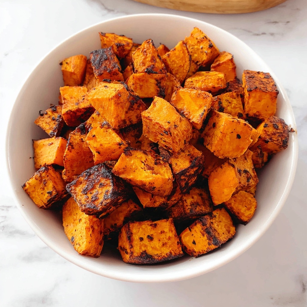 Crispy Roasted Sweet Potatoes Recipe - Recipe Image