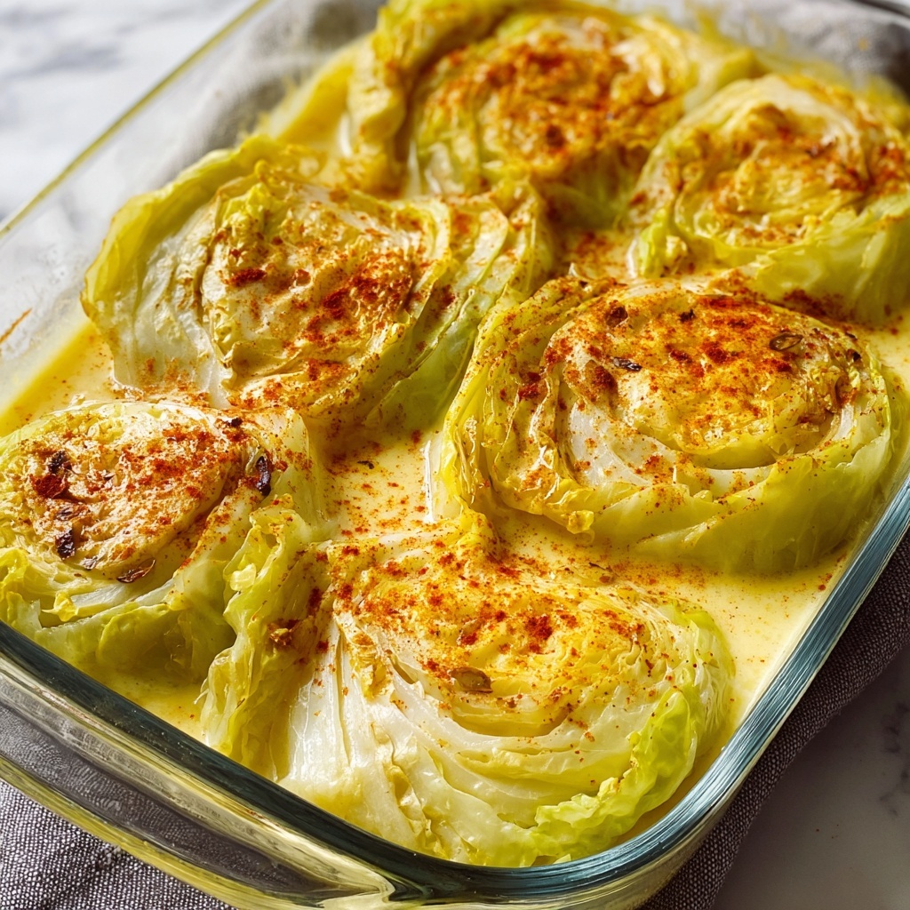 Escalloped Cabbage with Cheesy Sauce Recipe - Recipe Image