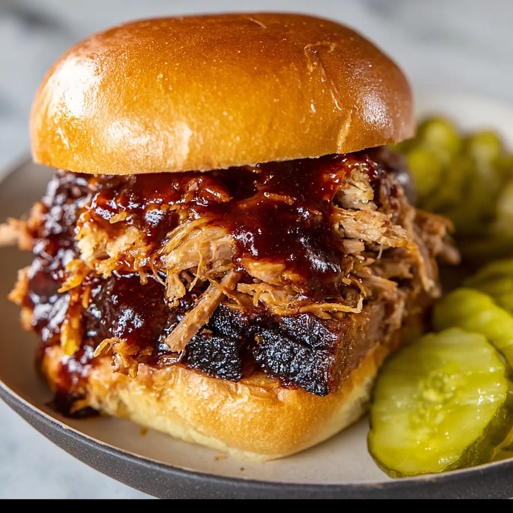 Slow-Cooker Barbecue Sandwiches Recipe - Recipe Image