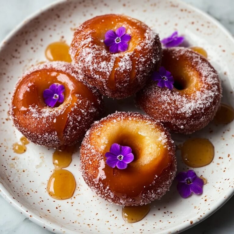 Gluten Free & Vegan Caramel Doughnuts Recipe
