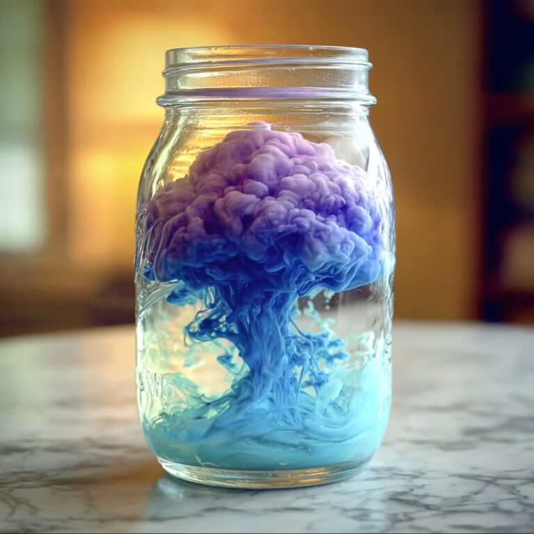 Rain Cloud in a Jar: Create Your Own Weather Fun! Recipe