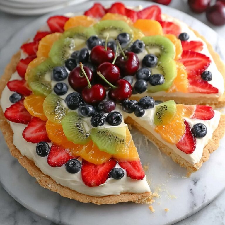 Sugar Cookie Fruit Pizza Recipe