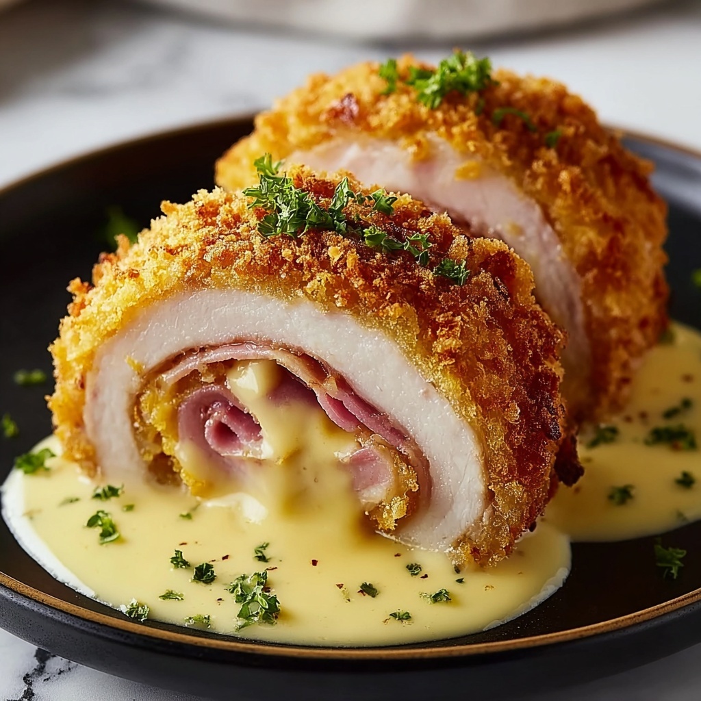 Easy Chicken Cordon Bleu Recipe - Recipe Image