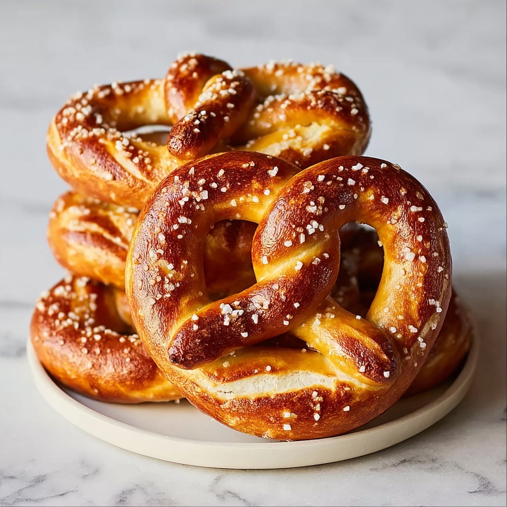 Homemade Soft Pretzels Recipe - Recipe Image